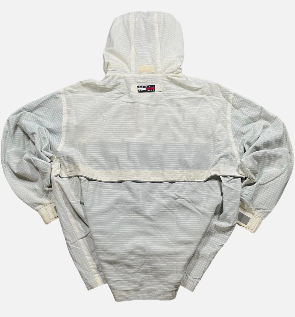 Chaqueta Tommy Hilfiger Blanca Unisex Retro