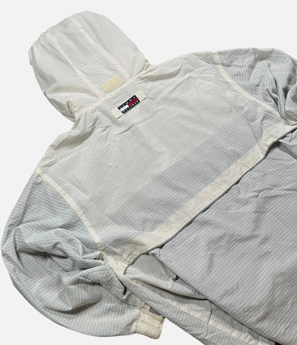 Chaqueta Tommy Hilfiger Blanca Unisex Retro