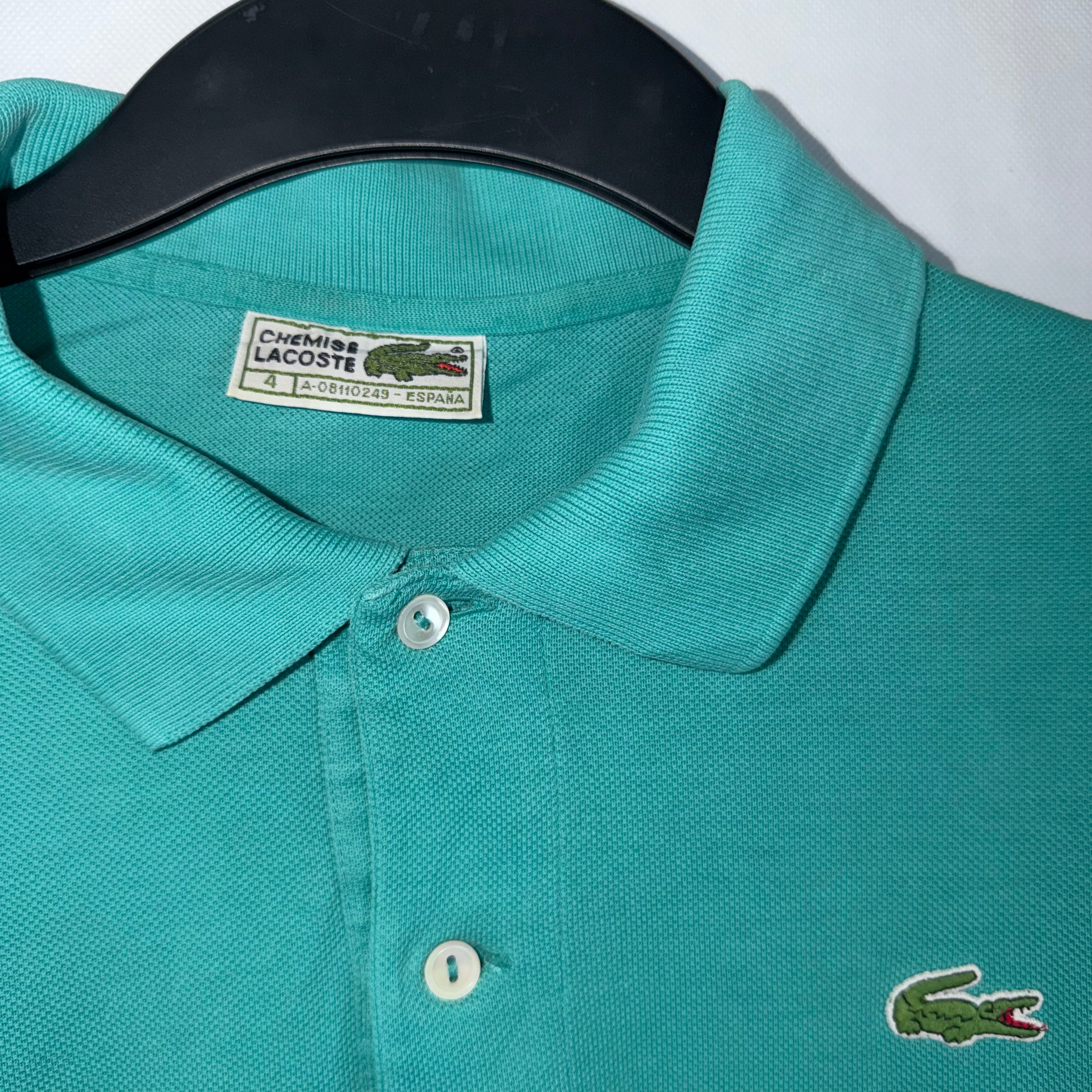 Polo Lacoste Verde Hombre