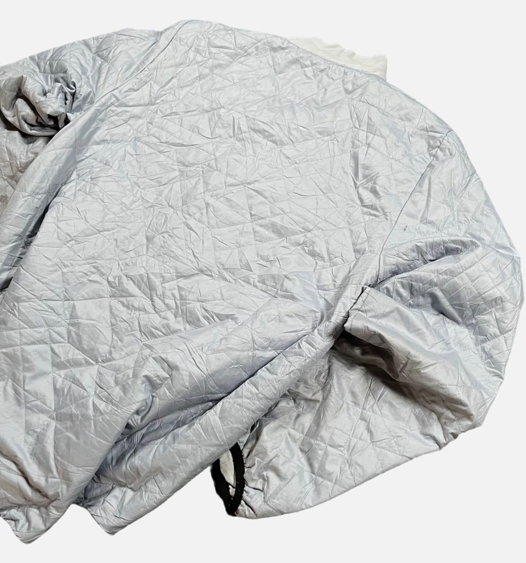 Chaqueta Nike Gris Vintage Streetwear Outside Y2K