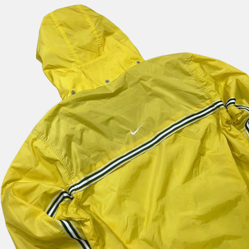 Chaqueta Nike Vintage Impermeable Amarilla Unisex Retro Y2K