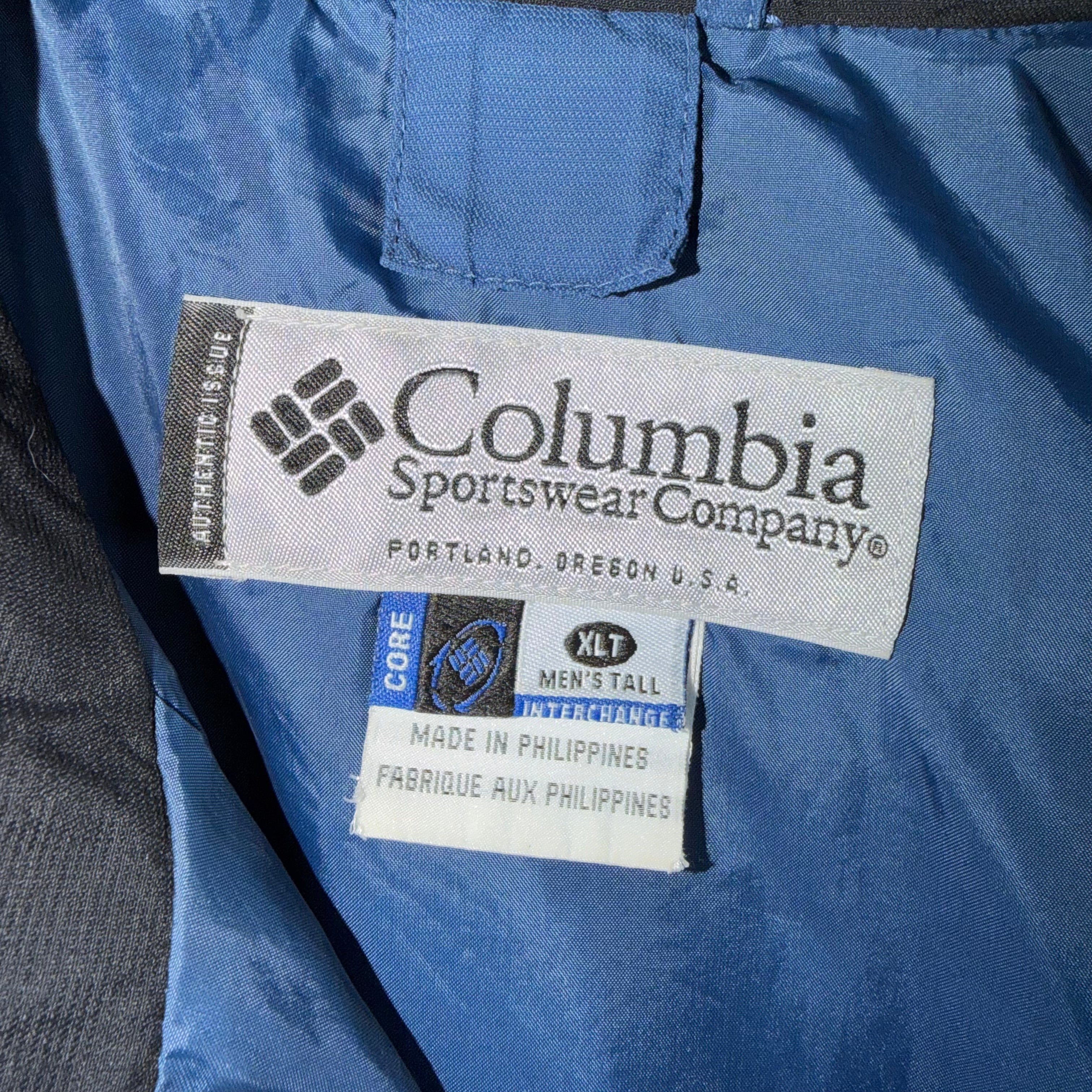 Chaqueta Columbia Azul&Negra&Blanca Unisex