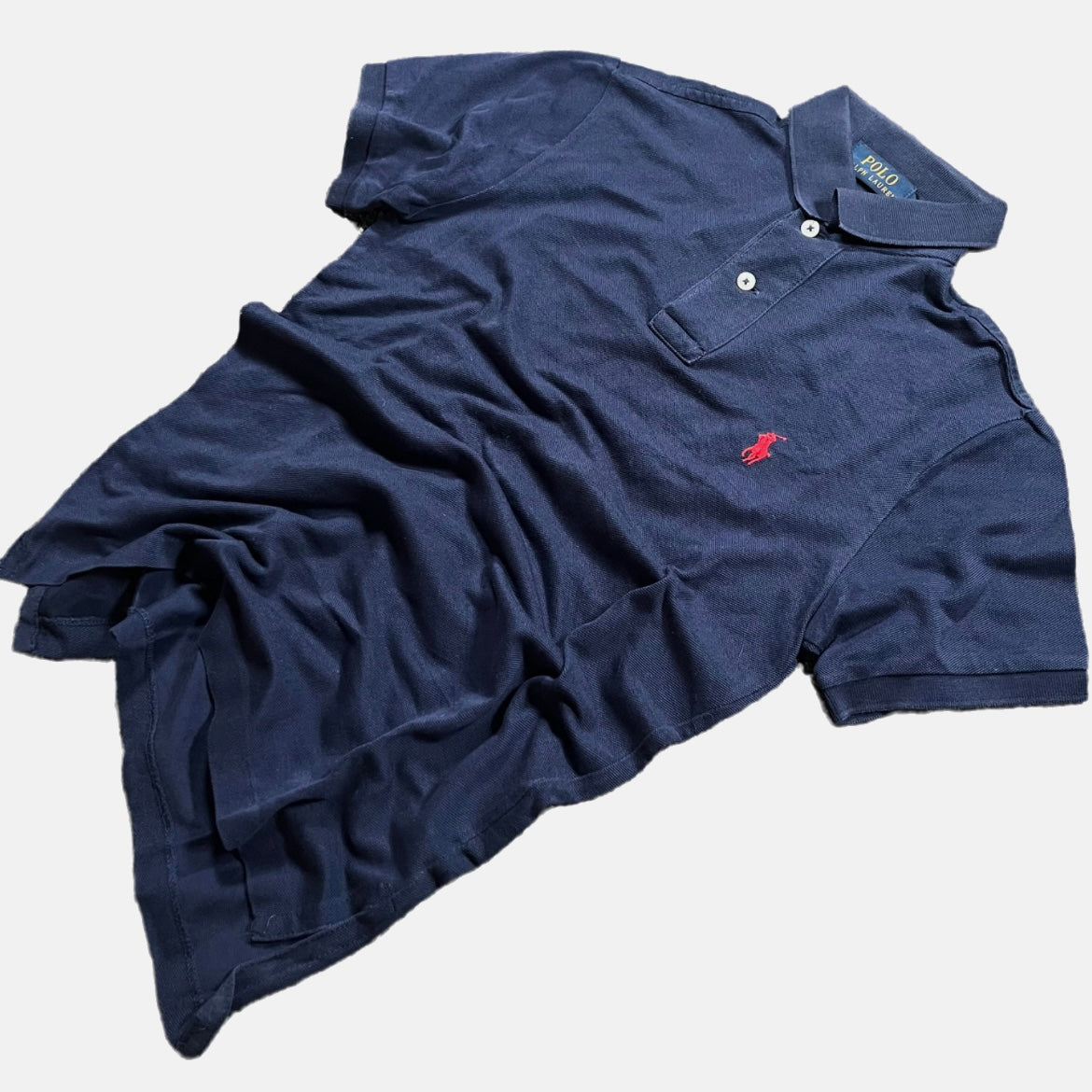 Polo Ralph Lauren Azul Marino Hombre Vintage