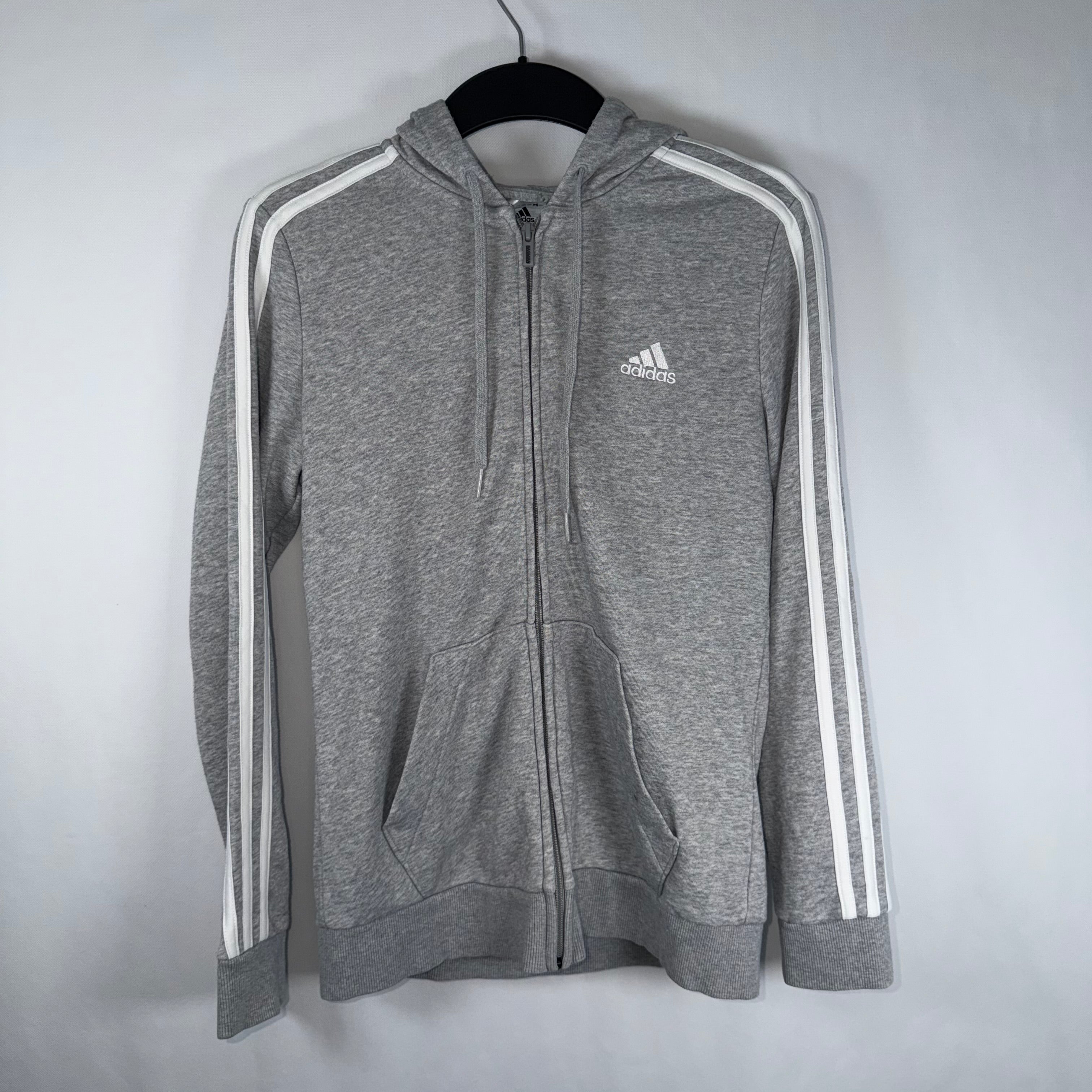 Chaqueta Adidas Gris&Blanco Unisex