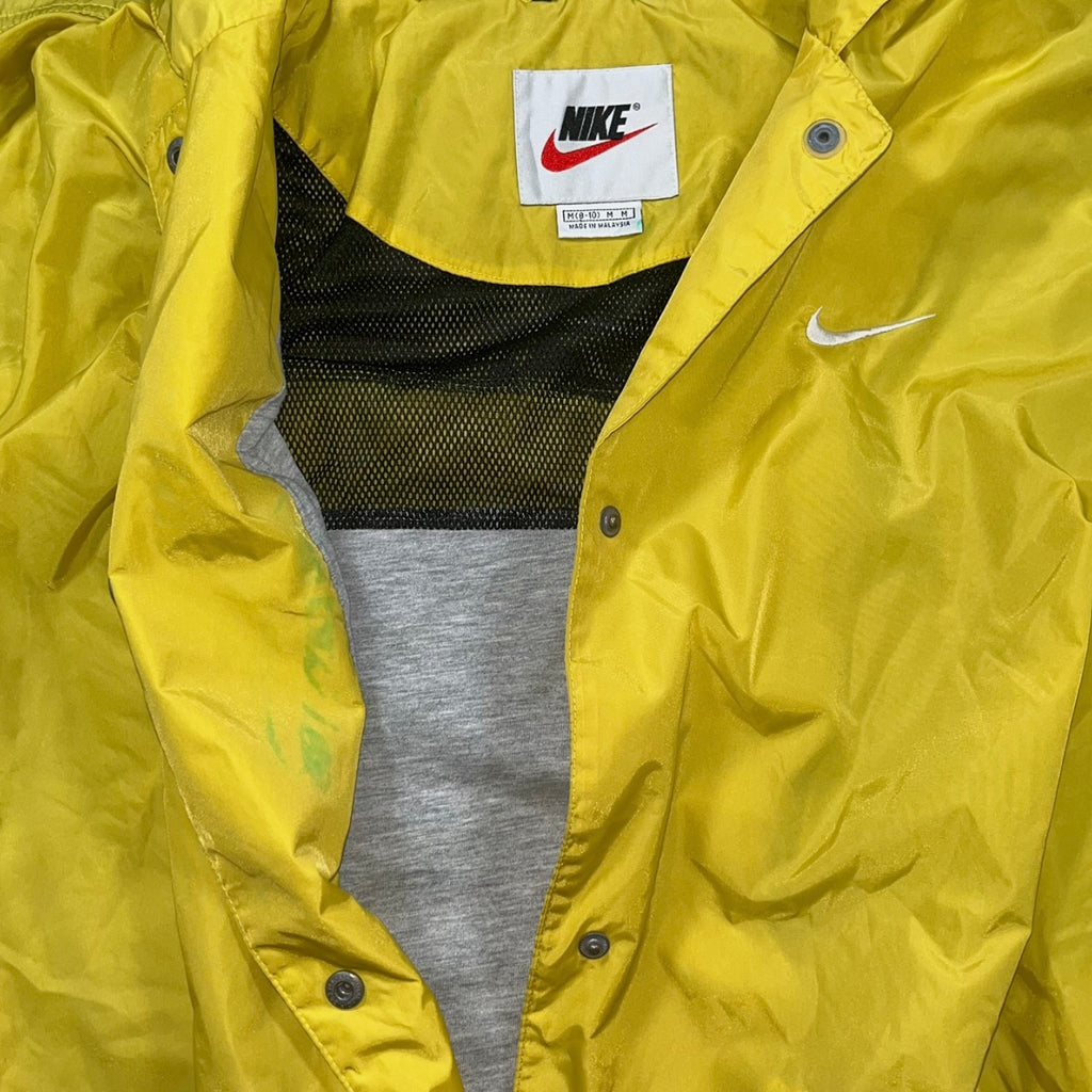 Chaqueta Nike Vintage Impermeable Amarilla Unisex Retro Y2K