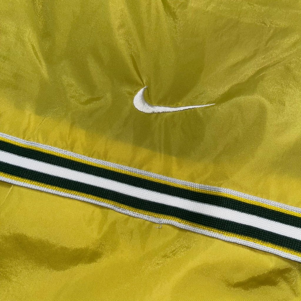 Chaqueta Nike Vintage Impermeable Amarilla Unisex Retro Y2K