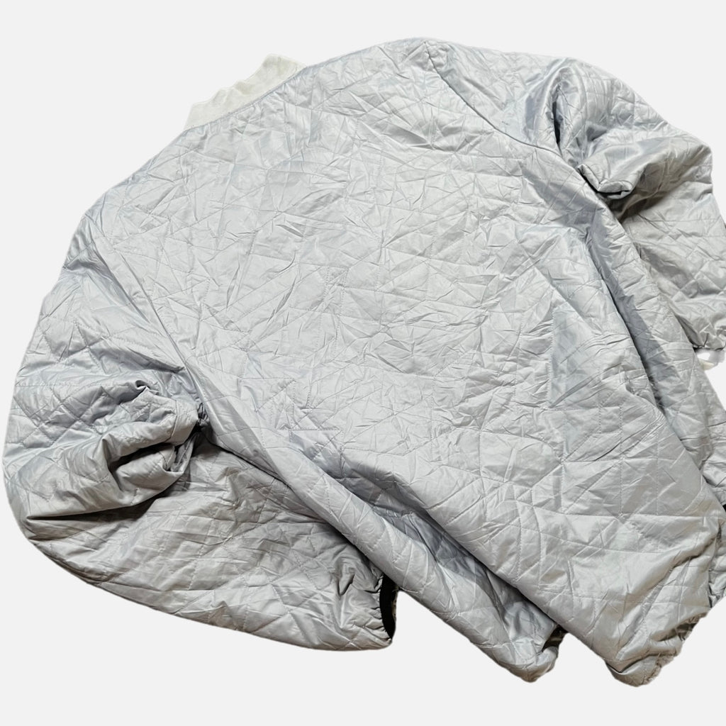 Chaqueta Nike Gris Vintage Streetwear Outside Y2K