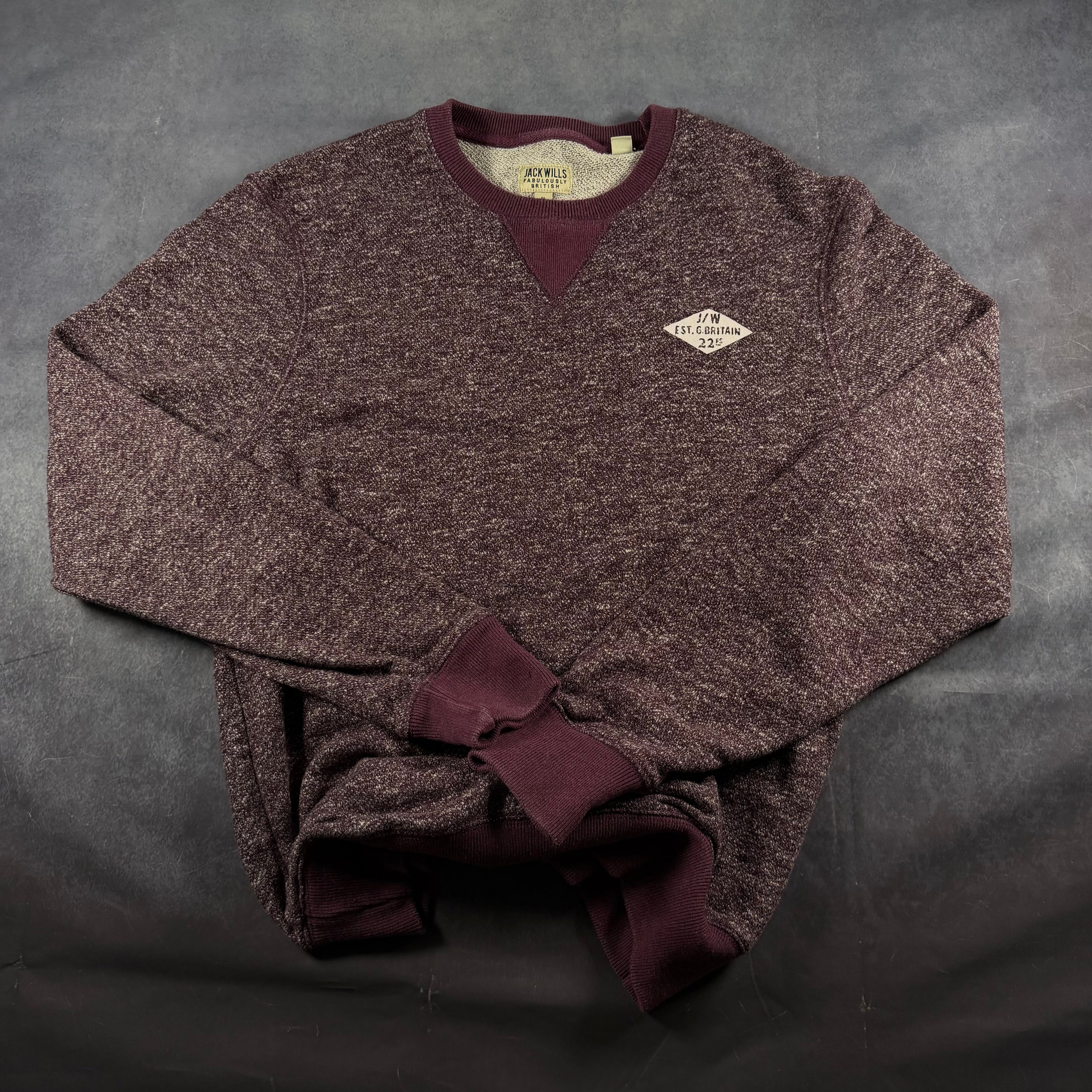 Sudadera Jackwils Granate Unisex