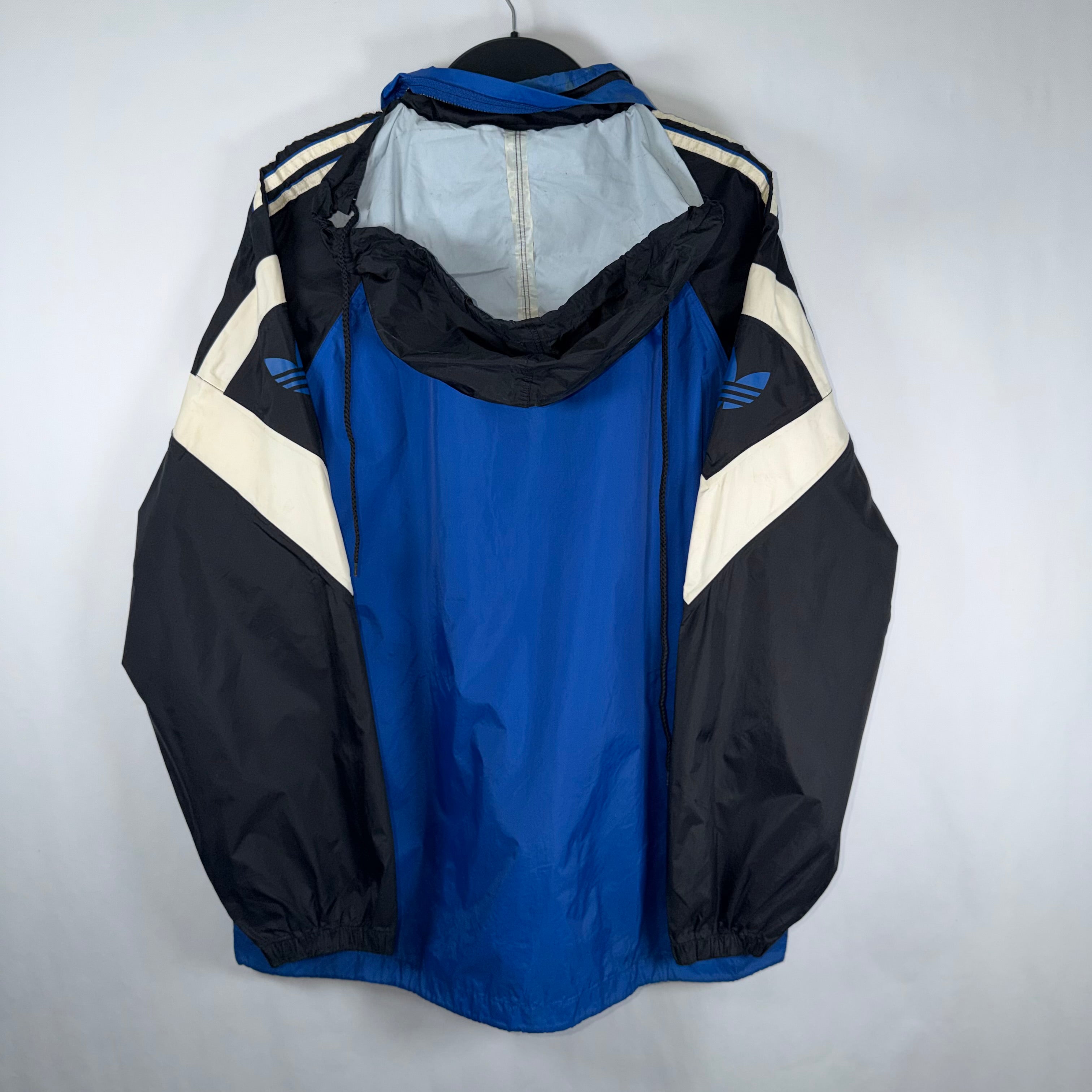 Track Jacket Adidas Azul&Blanca&Negra Unisex