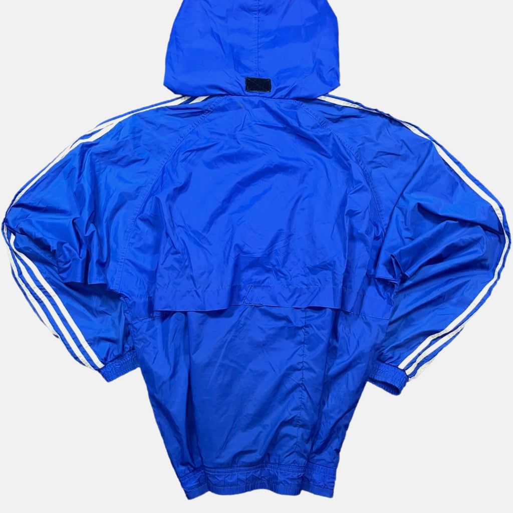 Chaqueta Adidas Cortavientos Azul Unisex Streetwear