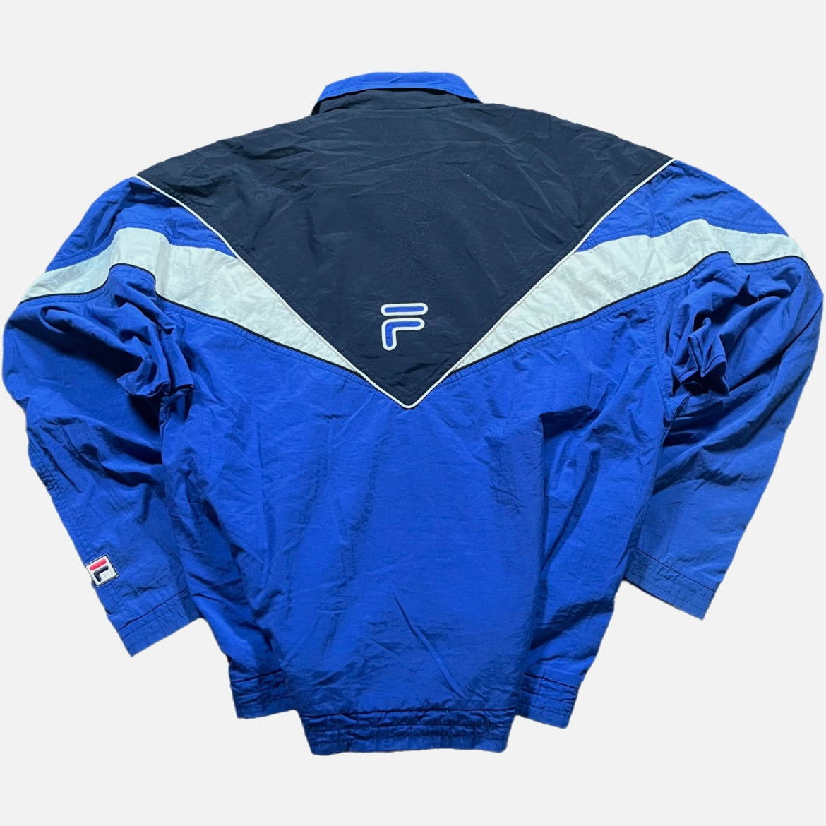 Track Jacket Fila Azul/Blanca Hombre
