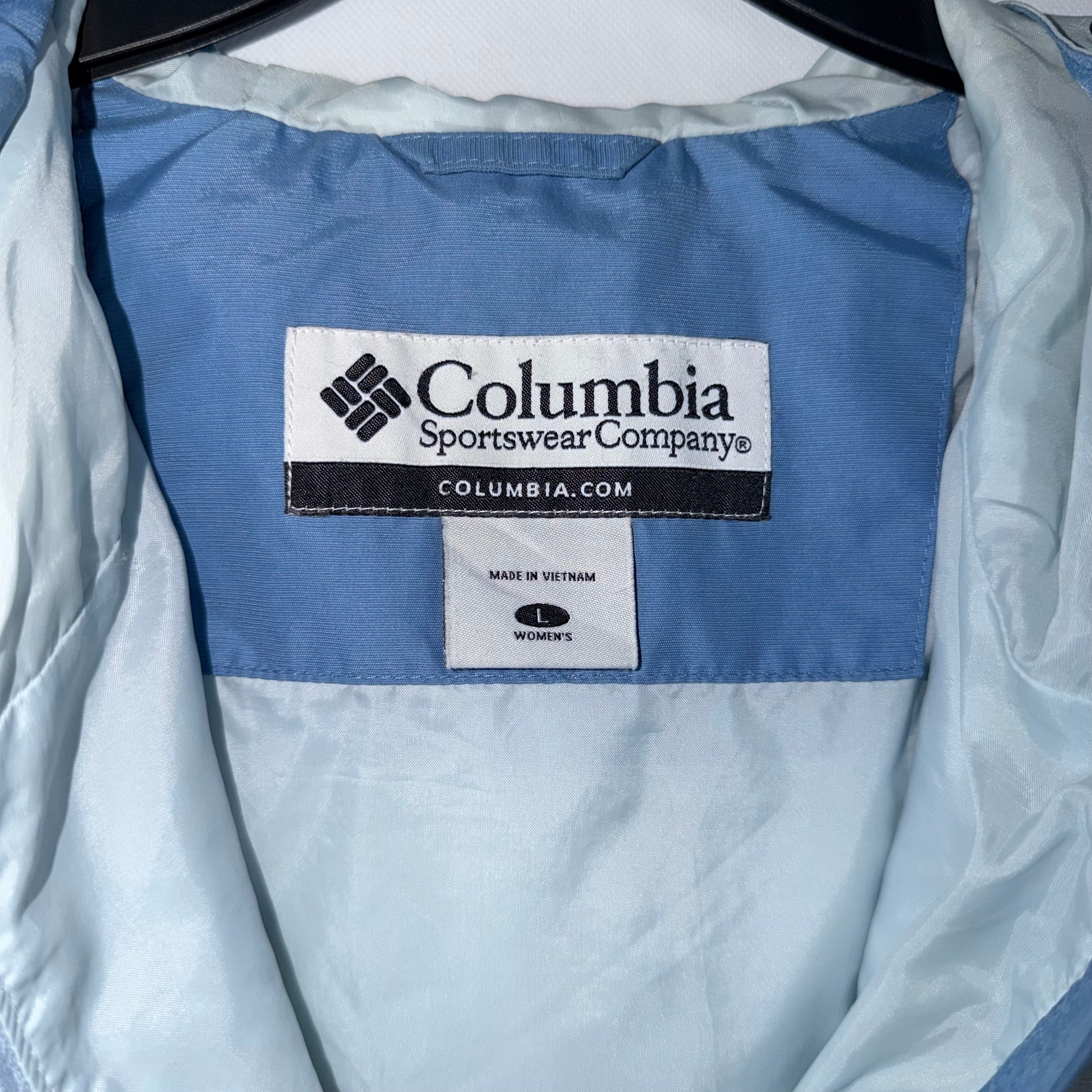 Chaqueta Columbia Turquesa Unisex