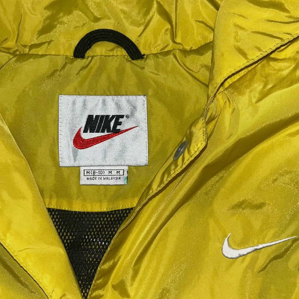 Chaqueta Nike Vintage Impermeable Amarilla Unisex Retro Y2K