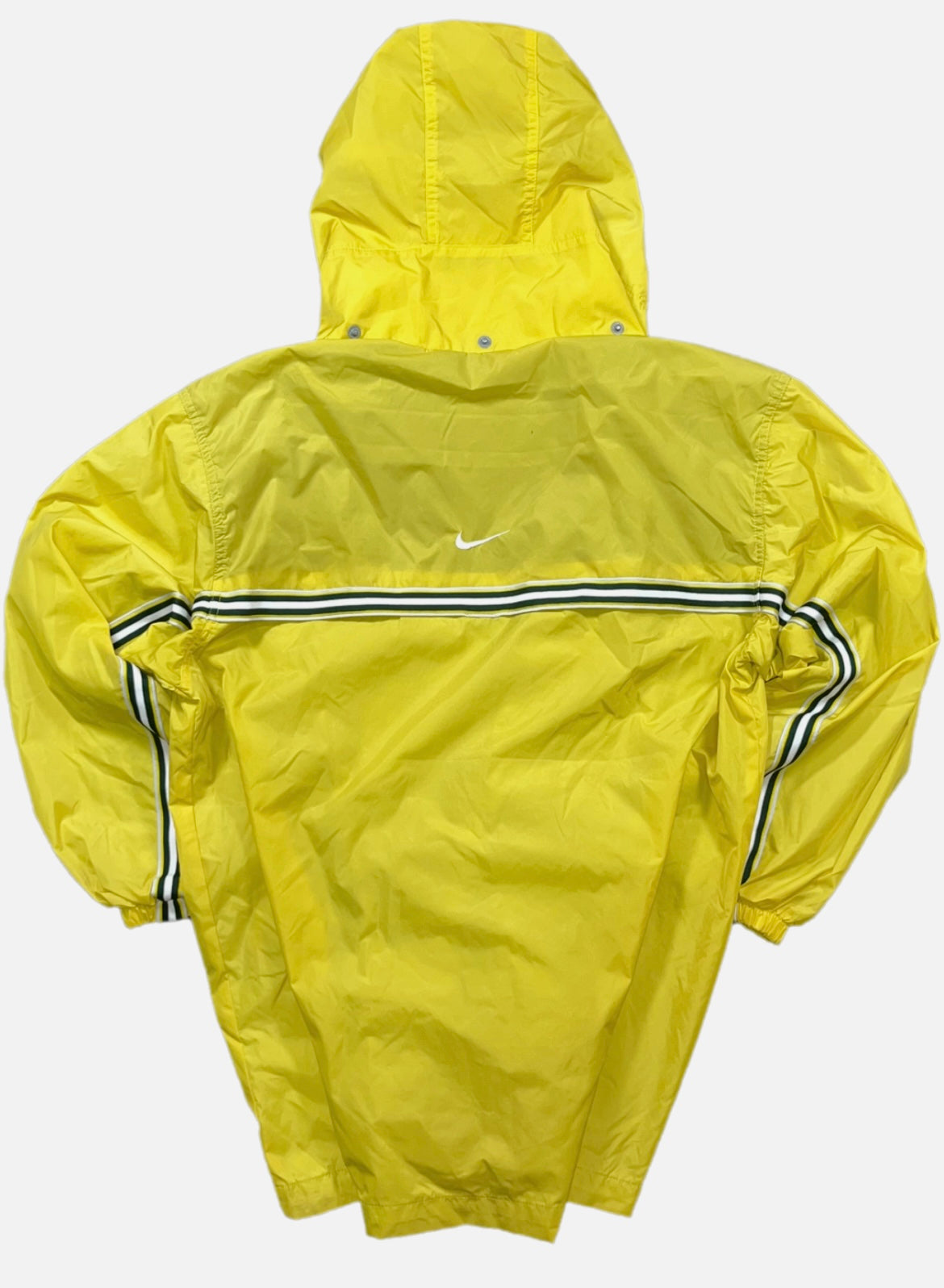 Chaqueta Nike Vintage Impermeable Amarilla Unisex Retro Y2K
