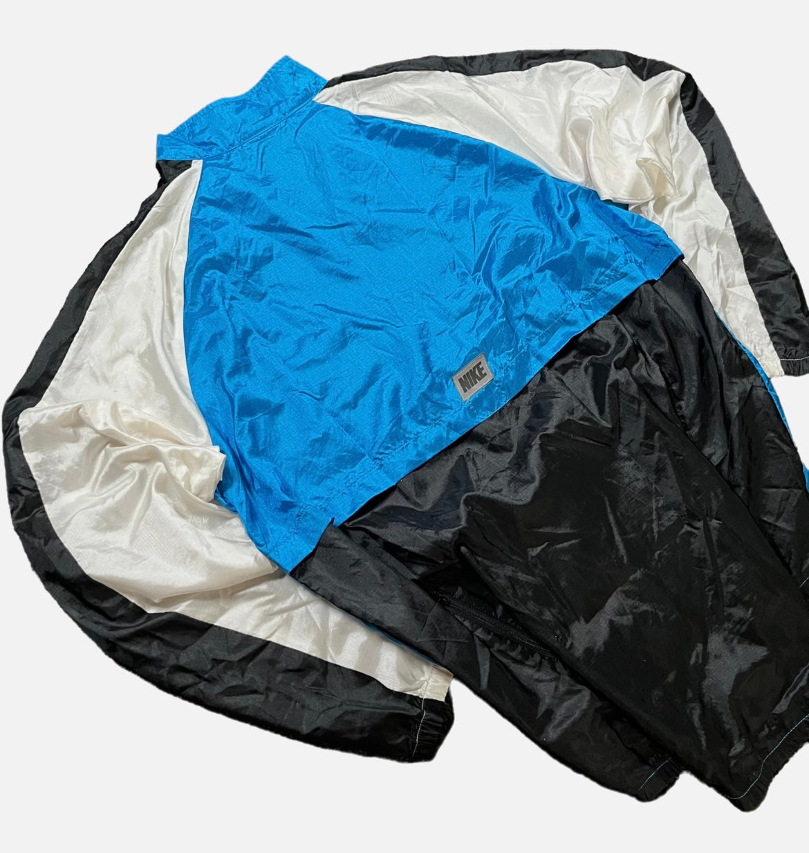 Track Jacket Nike Azul&Negra&Blanca Unisex Streetwear
