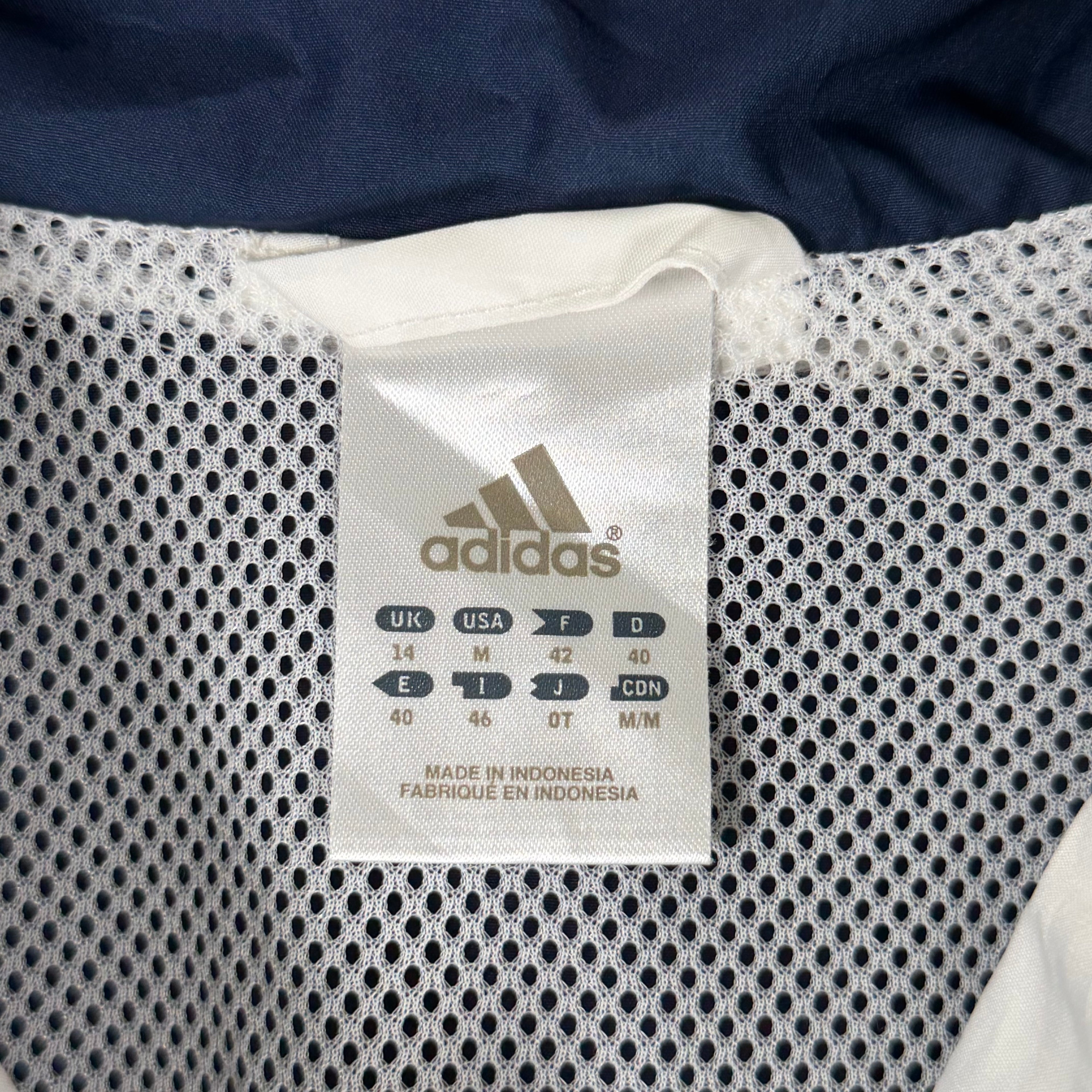 Chaqueta Adidas Blanca&Azul&Verde Unisex