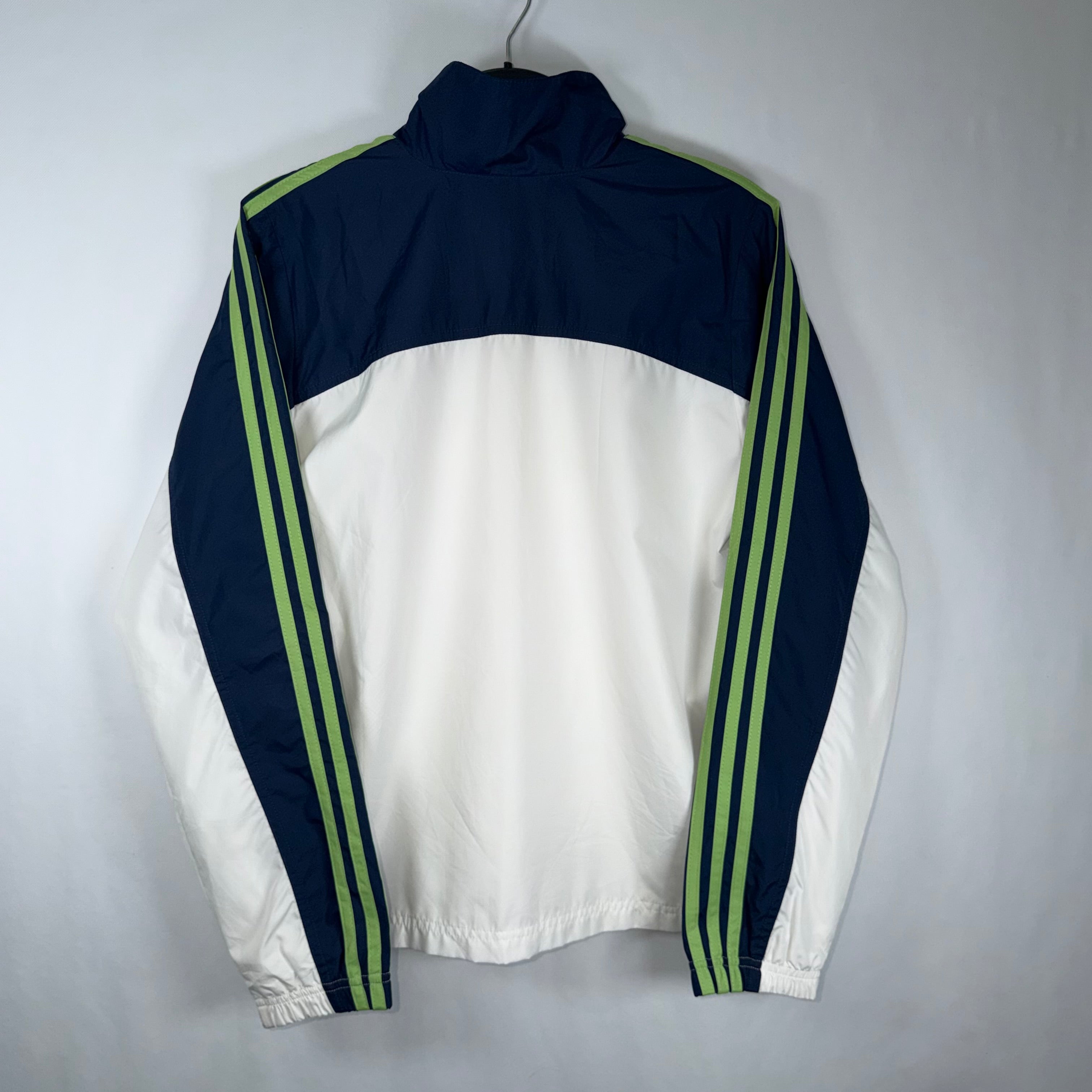 Chaqueta Adidas Blanca&Azul&Verde Unisex
