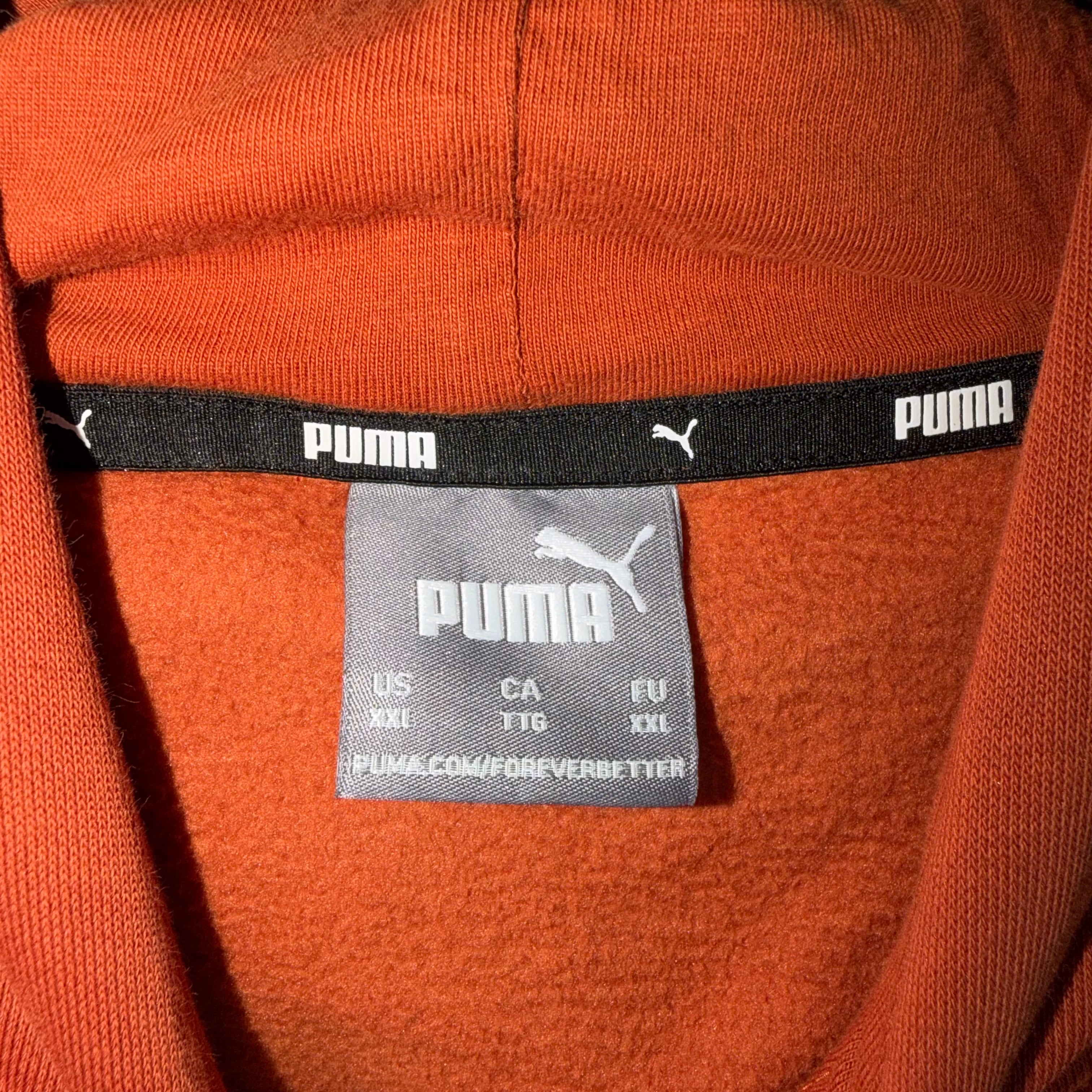 Sudadera Puma Naranja Unisex