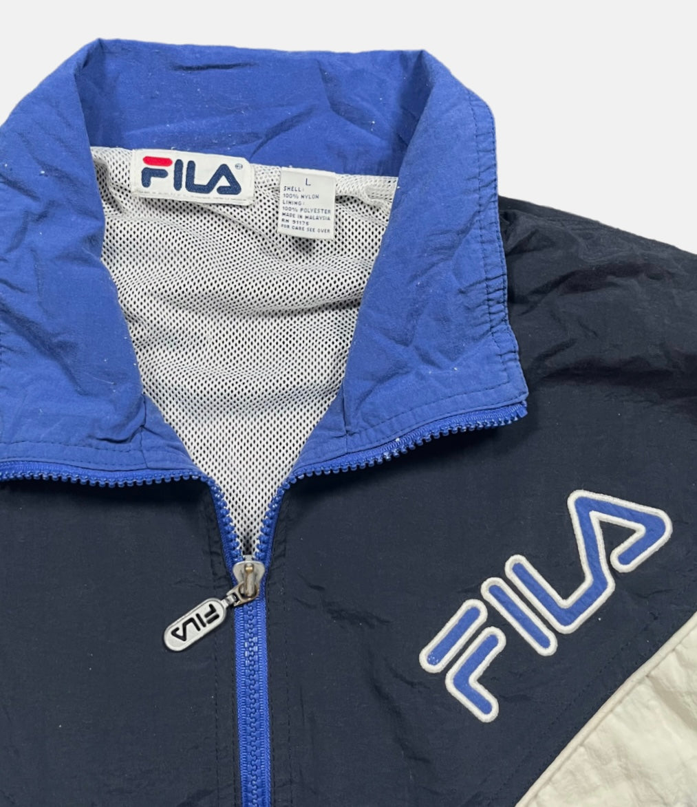 Track Jacket Fila Azul/Blanca Hombre