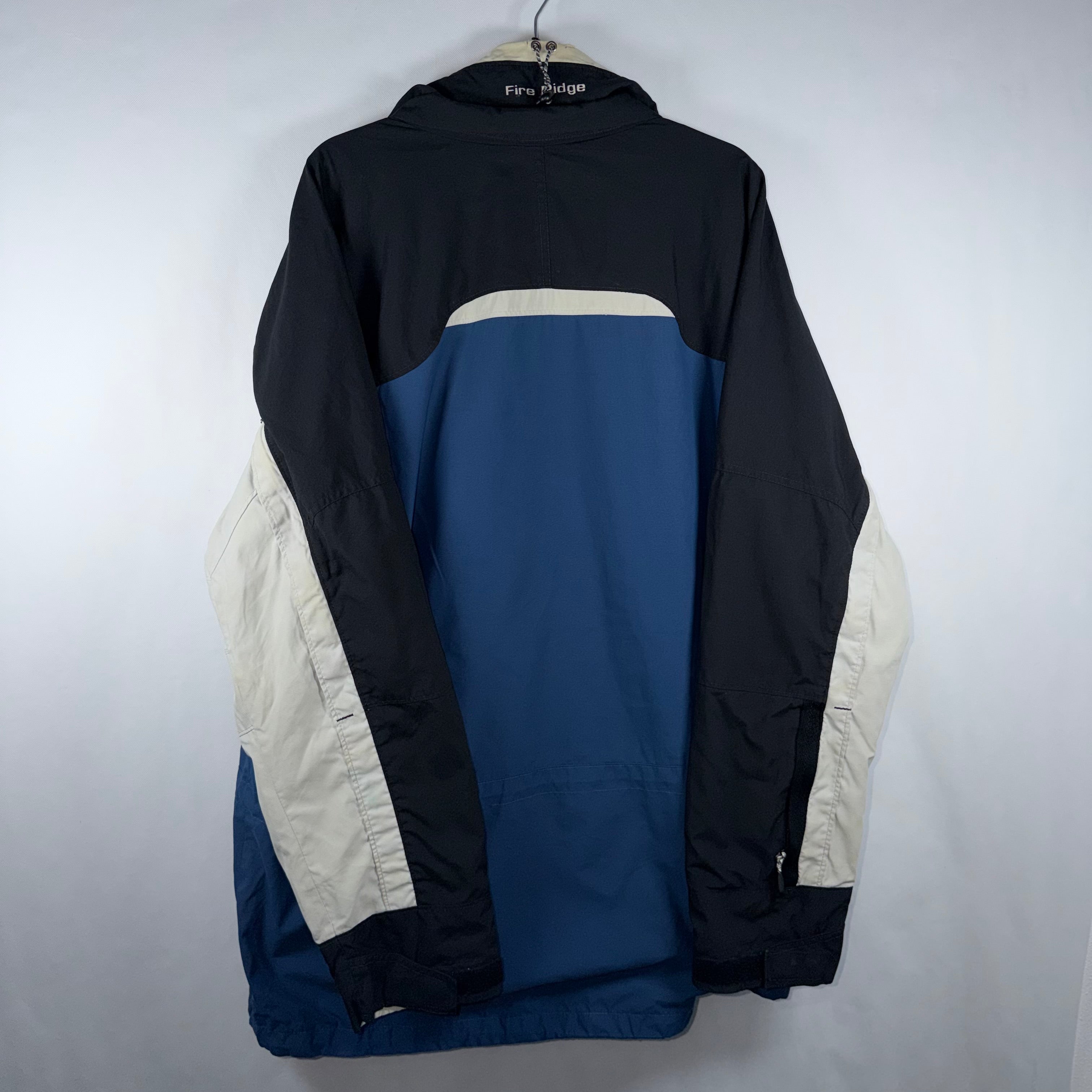 Chaqueta Columbia Azul&Negra&Blanca Unisex