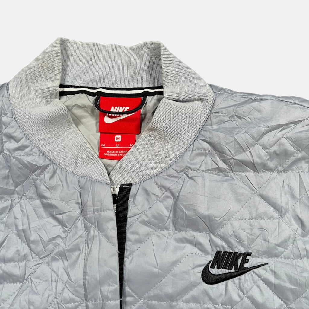 Chaqueta Nike Gris Vintage Streetwear Outside Y2K